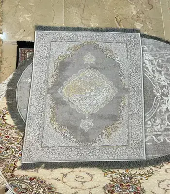 فرشینه ترمزدار طوسی کد B0980 - 1