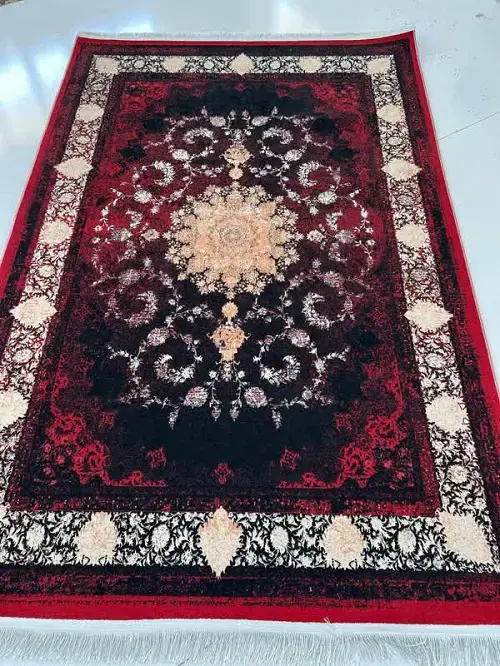 فرشینه ترمزدار کد A822 – رنگ زمینه لاکی (تولید در ابعاد دلخواه) - 1