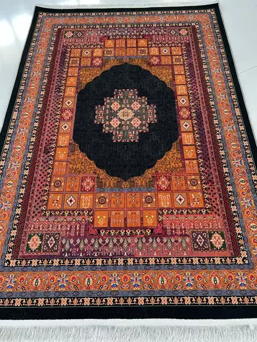فرشینه ترمزدار کد A827 – طرح قشقایی (تولید در ابعاد دلخواه) - 1