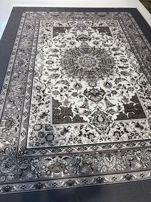 روفرشی کشدار مدل B2228 – با ترکیب طوسی، شیری و قهوه‌ای - 1