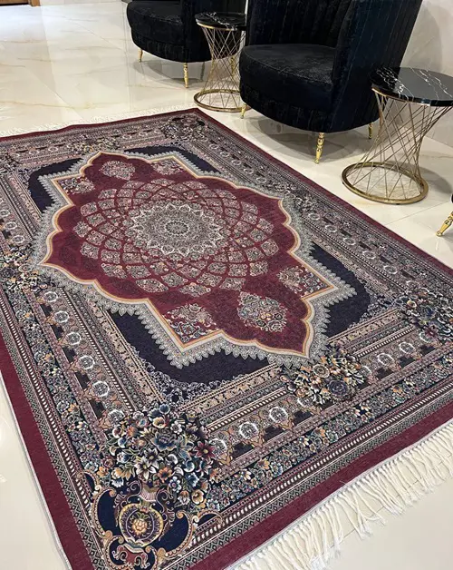 فرشینه ترمزدار و ریشه دار کد C500 - 1