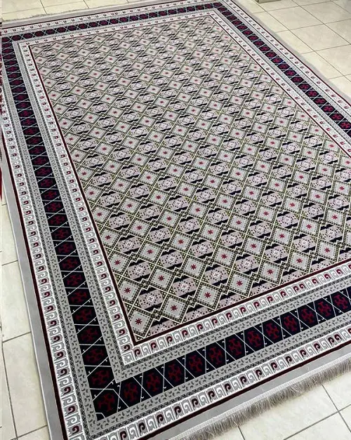 فرش ترکمن طوسی 1500 شانه تراکم 4500 – ارسال رایگان - 1