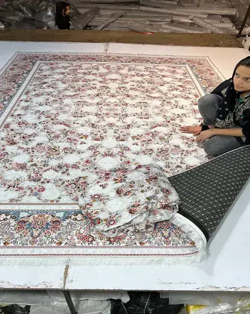 فرشینه ترمزدار رنگ نقره‌ای کد B0323 - 1