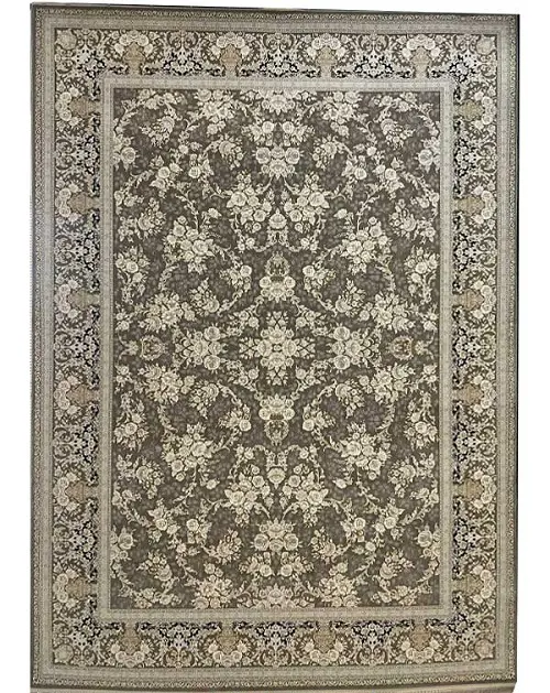 فرش 1200 شانه افشان دودی طلایی – کد 1214DO – تراکم 3600 – ارسال رایگان - 1