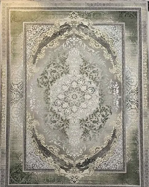 فرش 1200 شانه سبز طرح آنتوریوم – ارسال رایگان - 1