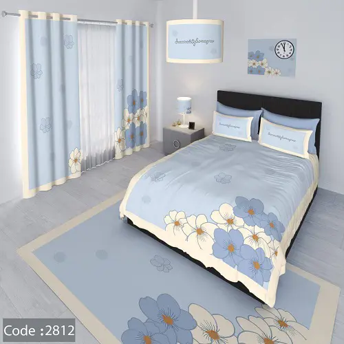 روتختی تک نفره و دو نفره – میکرو تنسل یا مخمل شانل 2812 - 1