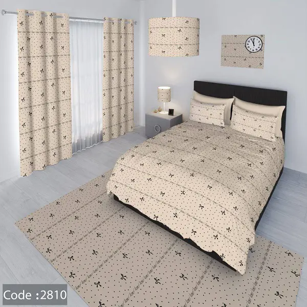 روتختی تک نفره و دو نفره – میکرو تنسل یا مخمل شانل 2810 - 1