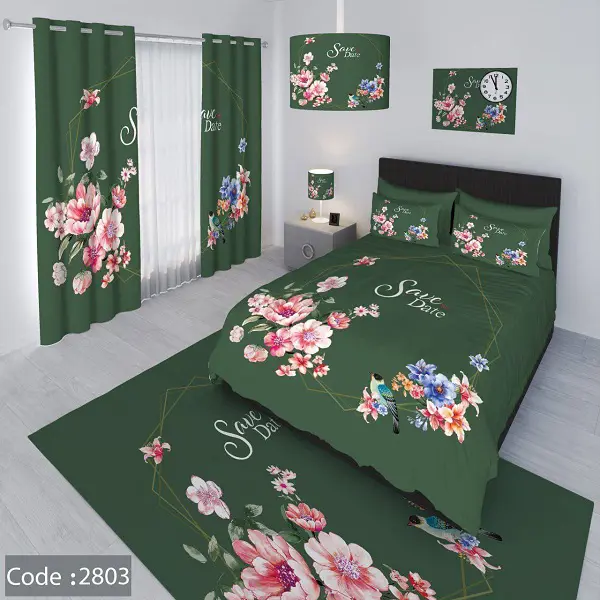 روتختی تک نفره و دو نفره – میکرو تنسل یا مخمل شانل 2803 - 1