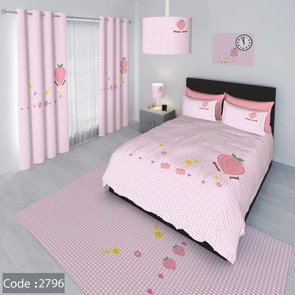 روتختی تک نفره و دو نفره – میکرو تنسل یا مخمل شانل 2796 - 1
