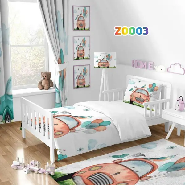 روتختی تک نفره و دو نفره کودک – میکرو تنسل یا مخمل شانل Z0003 - 1