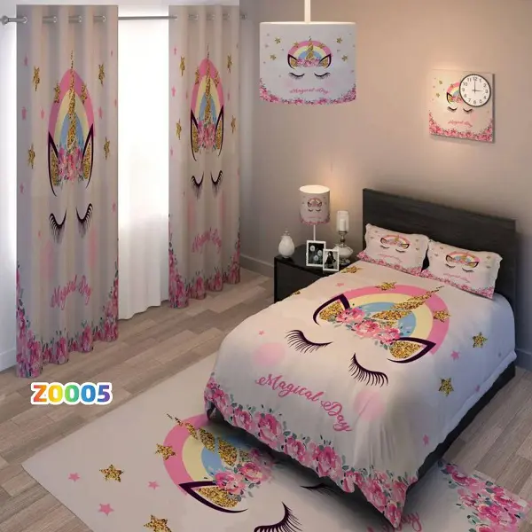 روتختی تک نفره و دو نفره کودک – میکرو تنسل یا مخمل شانل Z0005 - 1