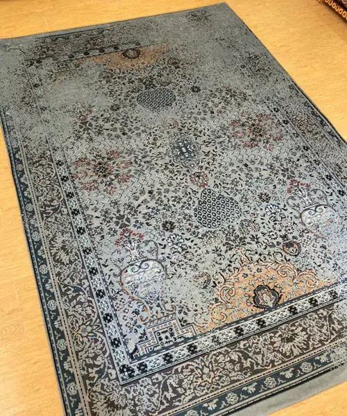 روفرشی کشدار مخمل شانل تراکم بالا (کاور فرش) کد A135 - 1