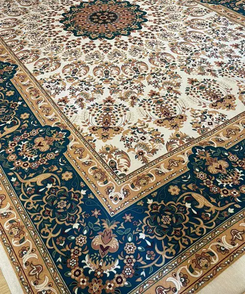 روفرشی کشدار مخمل شانل تراکم بالا (کاور فرش) کد A095 - 1