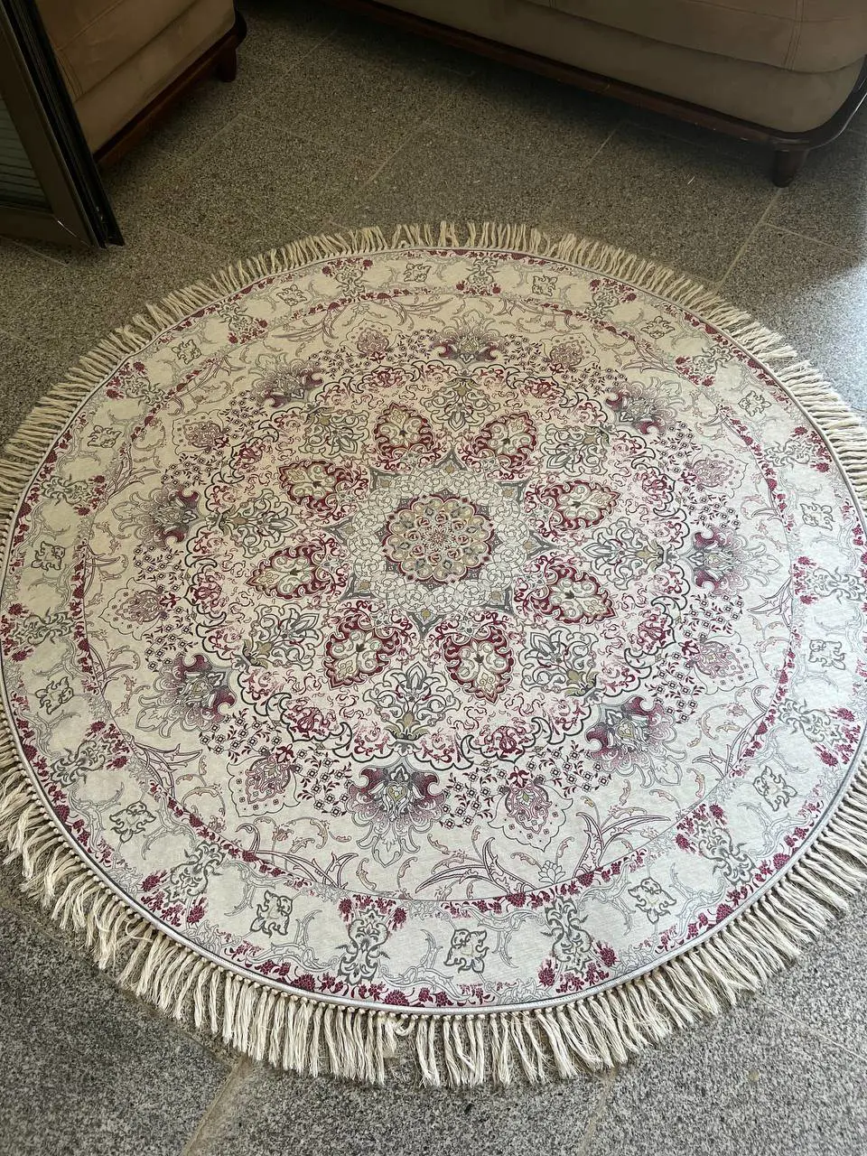 فرشینه ترمزدار گرد کد A544 - 1