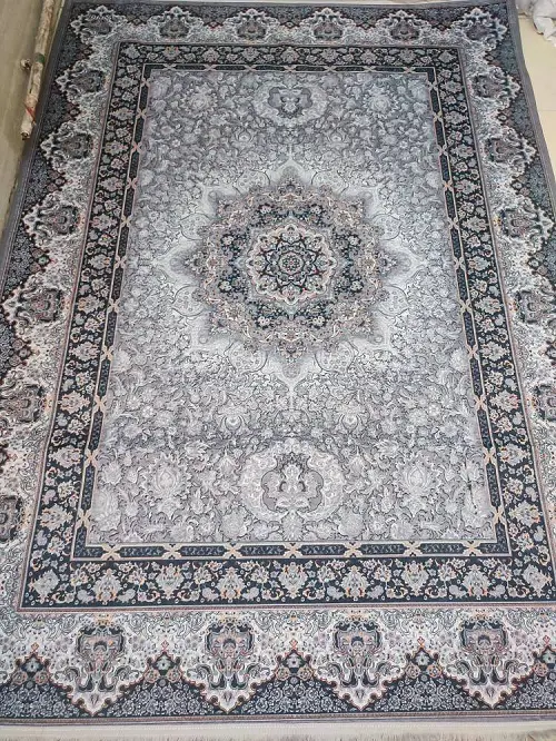 قالیچه نمدی ریشه‌دار 6 متری طرح اصیل کد 049 - ارسال فوری - 1