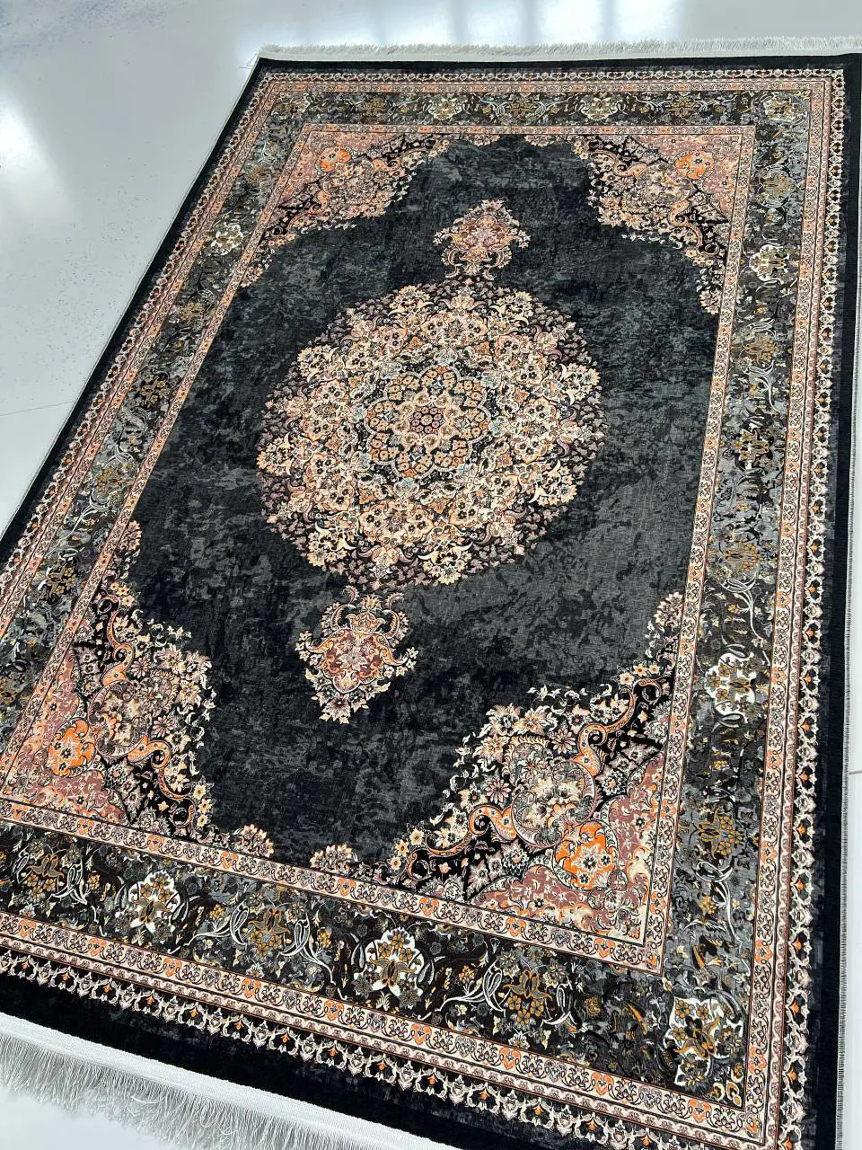 فرشینه ترمزدار طرح وینتیج کد A824 - 1