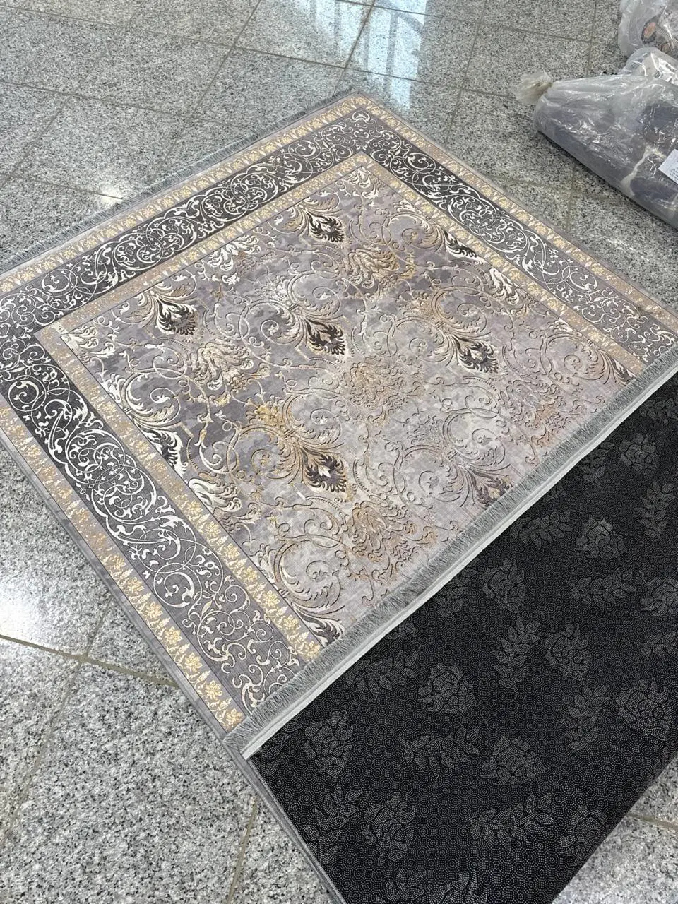 فرشینه ترمزدار طوسی B2103 - 1