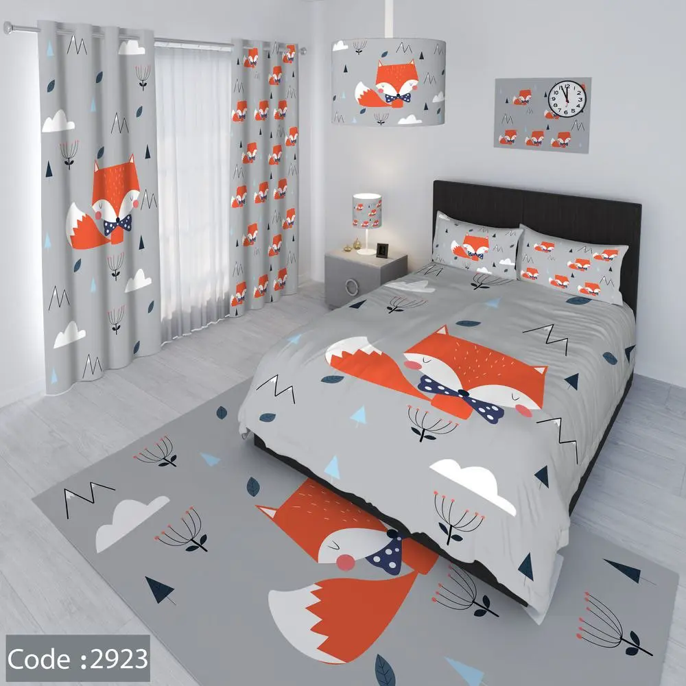 روتختی طرح روباه نارنجی کد 2923 - 1