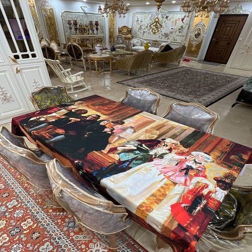 تنوع طرح‌ها و رنگ‌ها در رومیزی‌های مخمل ترمه کاور